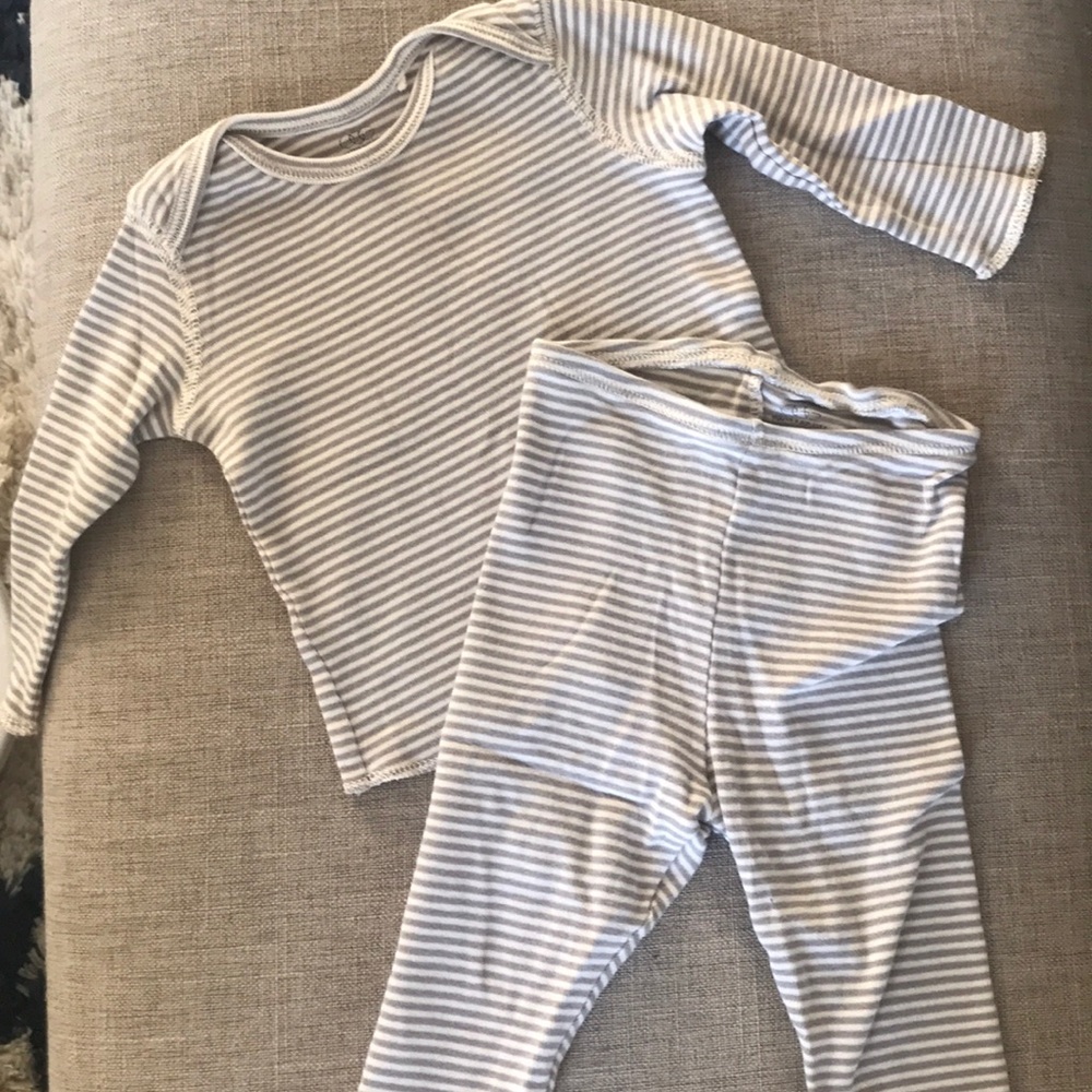 Children’s luxury boutique neutral two piece